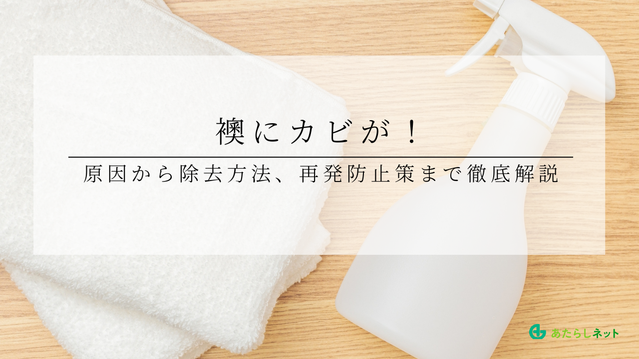 襖にカビが！原因から除去方法、再発防止策まで徹底解説のアイキャッチ