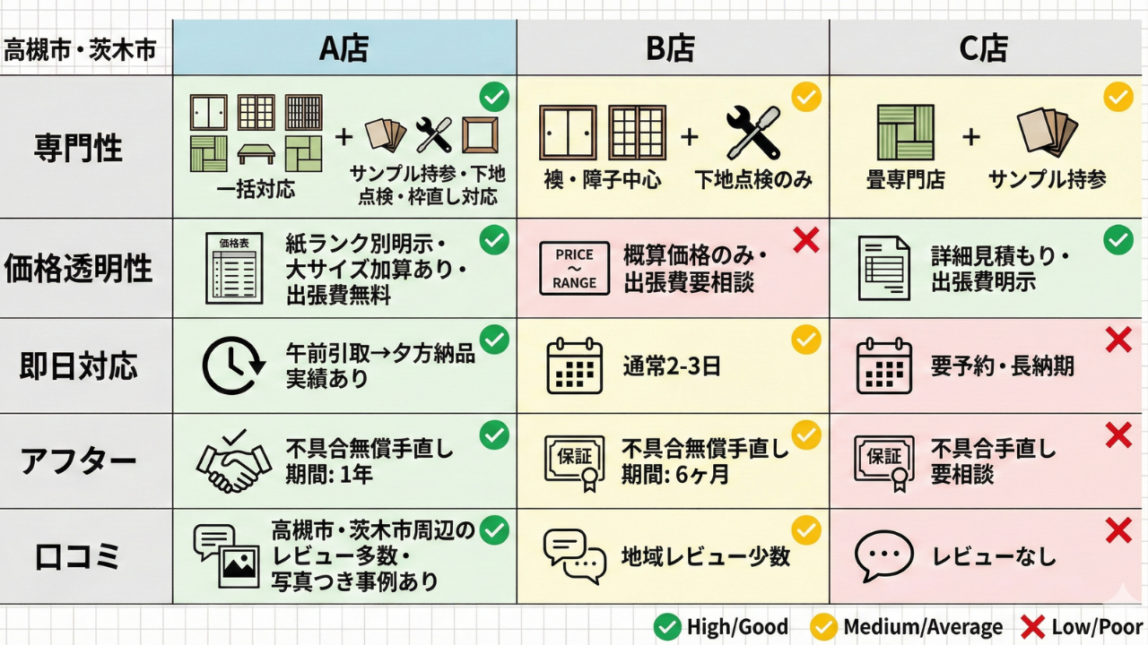 失敗しない店舗選定の基準